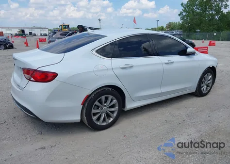 2015 Chrysler 200 C from USA, damaged, VIN 1C3CCCCB5FN541743